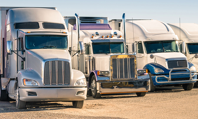 Trucks at Omega Equipment Sales