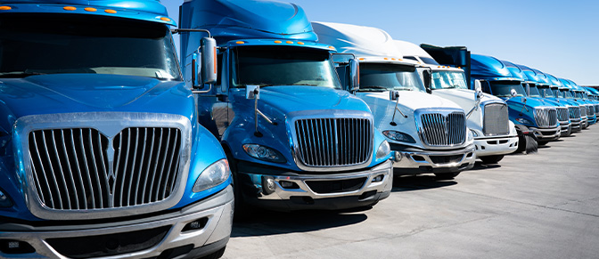 Trucks at Omega Equipment Sales